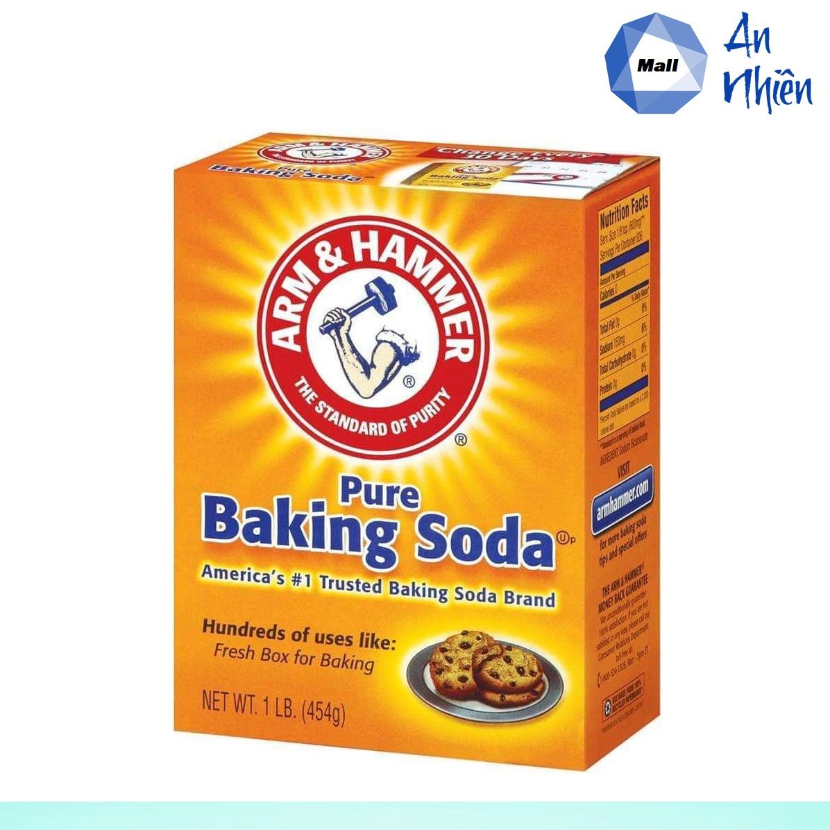 Bột Trắng Răng Baking Soda Arm Hammer 454 gam - Mẫu mới