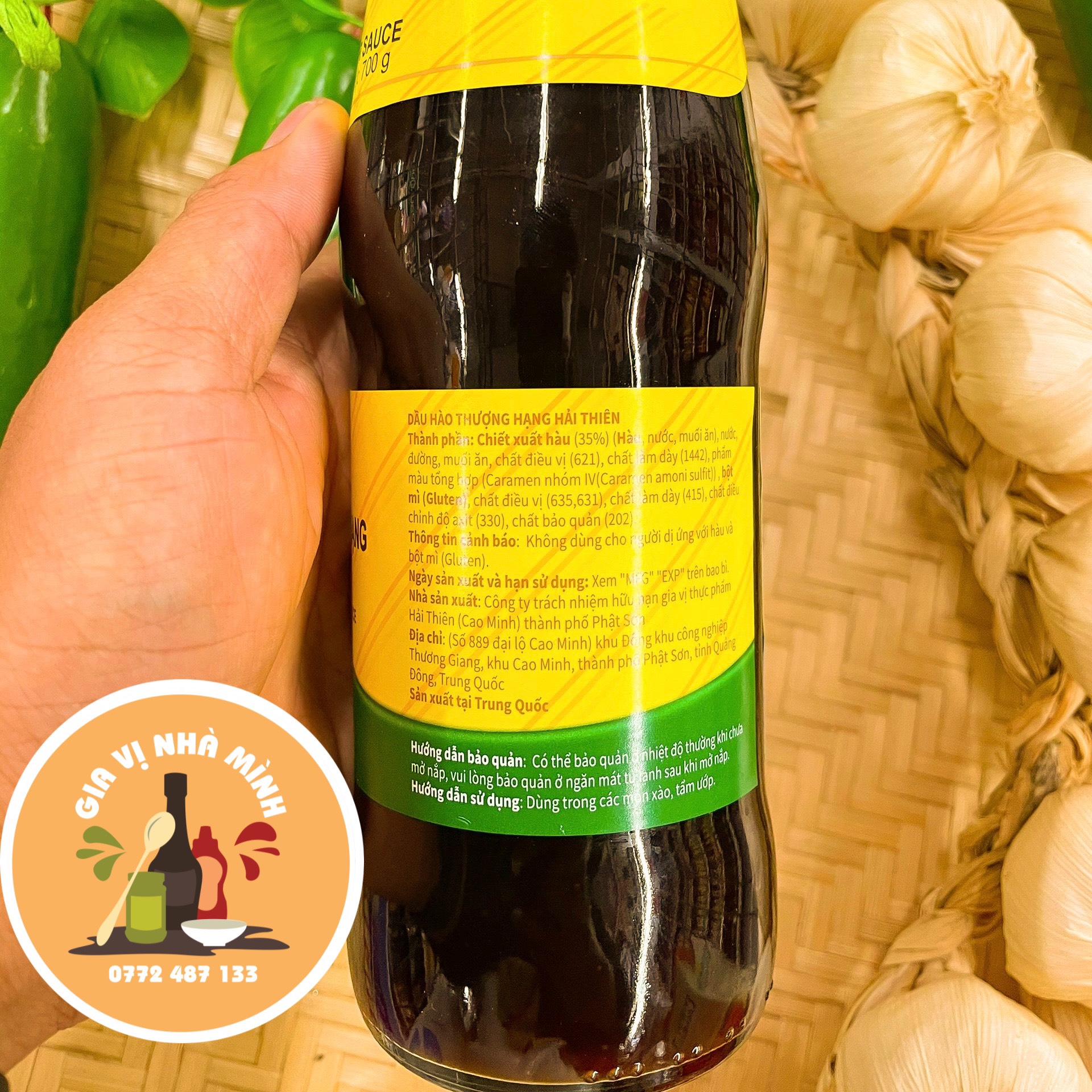 DẦU HÀO THƯỢNG HẠNG HÀI THIÊN- 700GR
