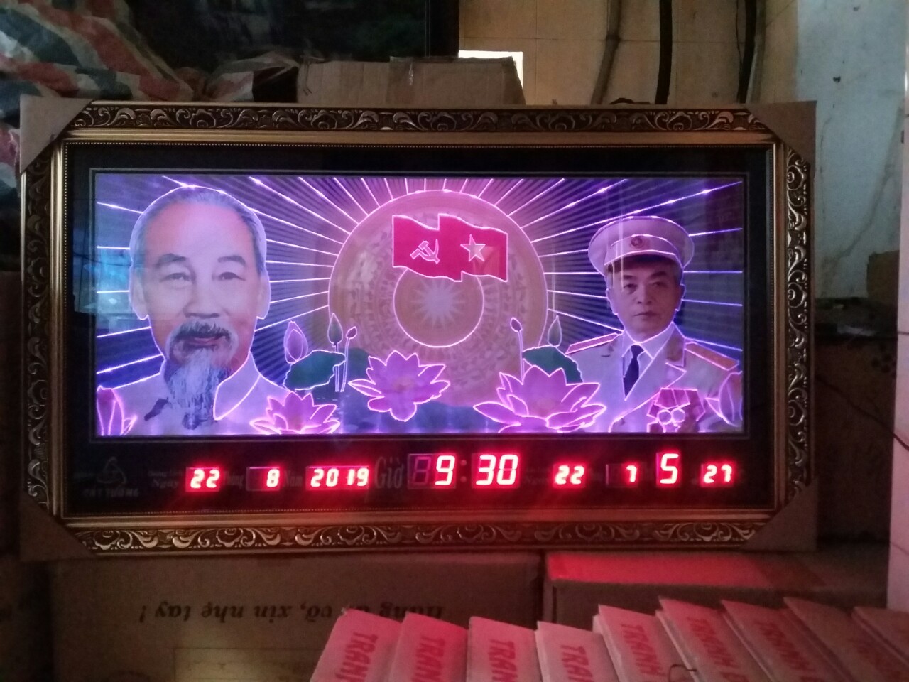 Lịch Vạn Niên - Tranh Đèn K630