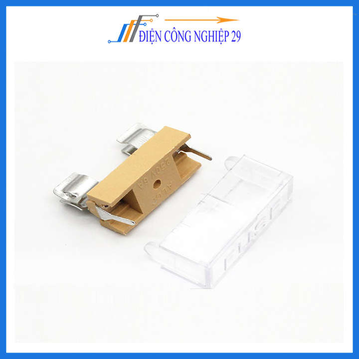 Đế Cầu Chì 5x20 - Có Nắp