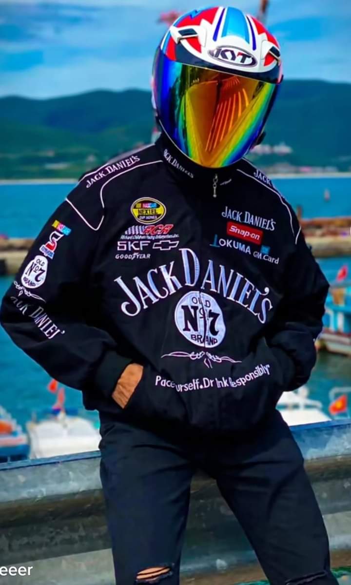 Áo Khoác Dù Nam Nữ Jack Daniels Racing Boy In 4D Dành Cho Phượt Thủ (Anh Em Miền Tây) Siêu Ngầu 2023