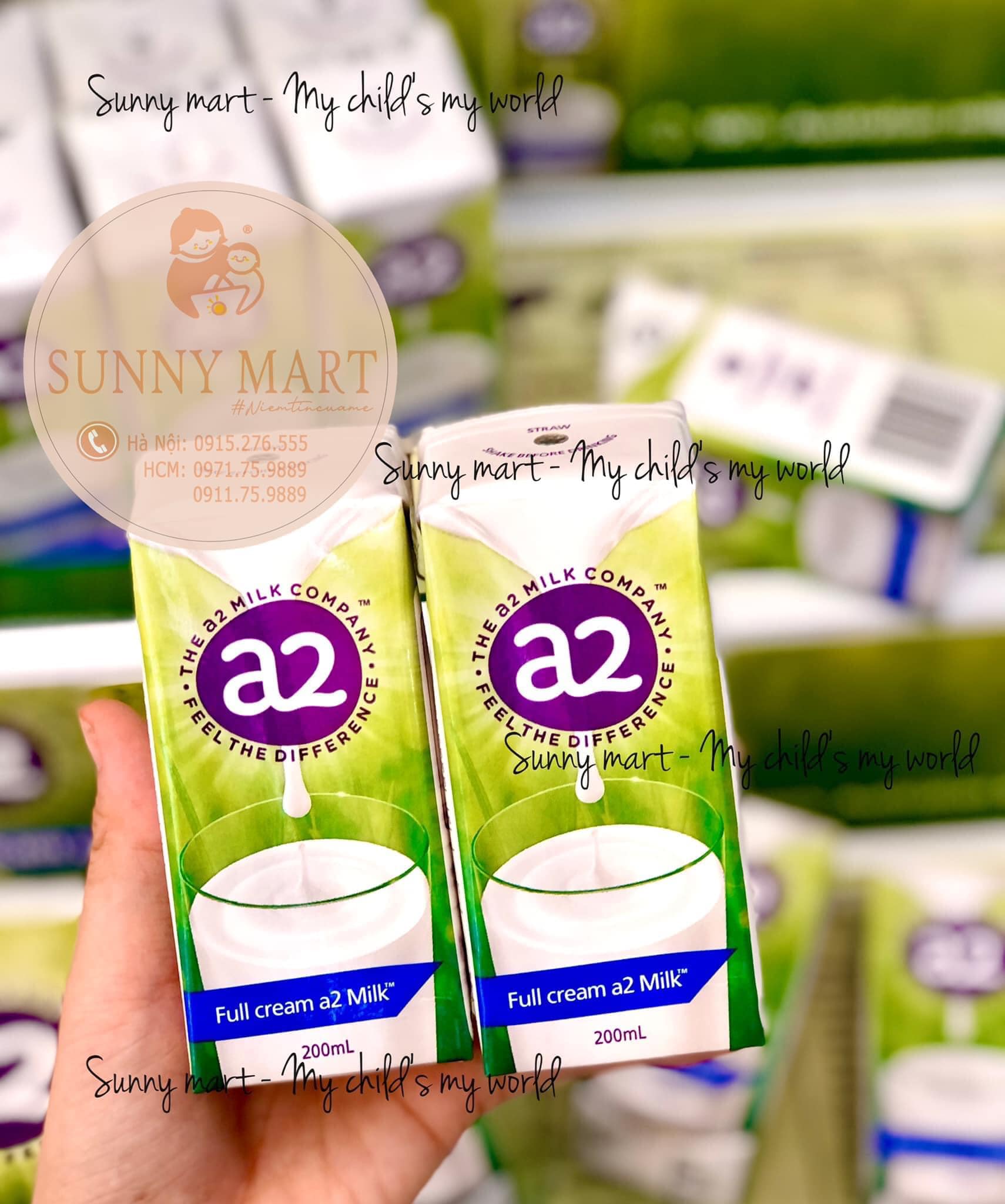 Sữa Nước Nguyên Kem A2 (200ml)