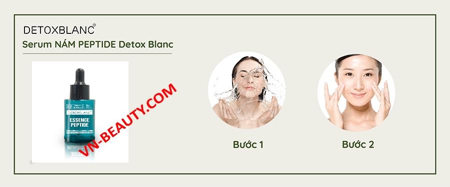 SERUM ĐẶC TRỊ NÁM DETOX BLANC ESSENCE PEPTIDE