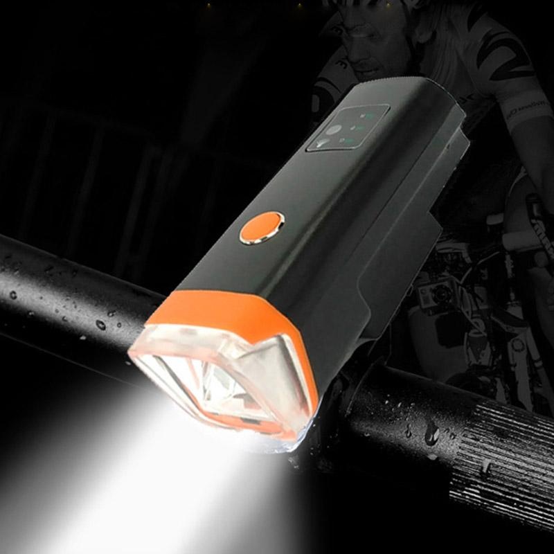 Đèn LED Phía Trước Chống Nước Cho Xe Đạp Đèn Pha Xe Đạp Sạc USB chất lượng cao