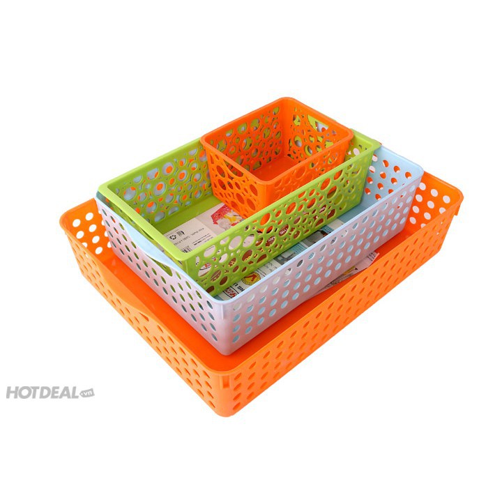 [kho sỉ] set khay nhựa tiện ích( 1 khay 5 ngăn , 1 khay 2436, 2 khay a4, 2 pháp cao, 1 trong suốt, 1 tiện ích)