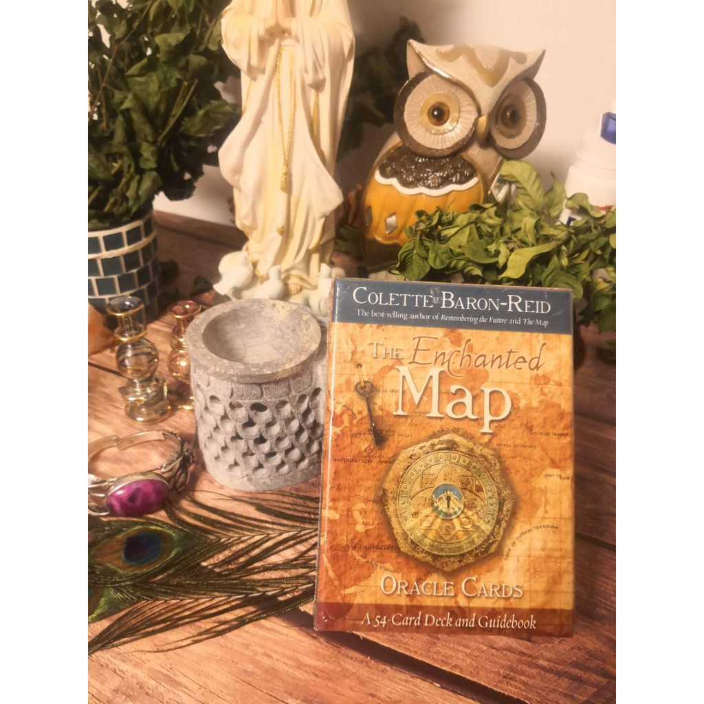 Bộ Tarot The Enchanted Map Oracle L3 Bài Bói New