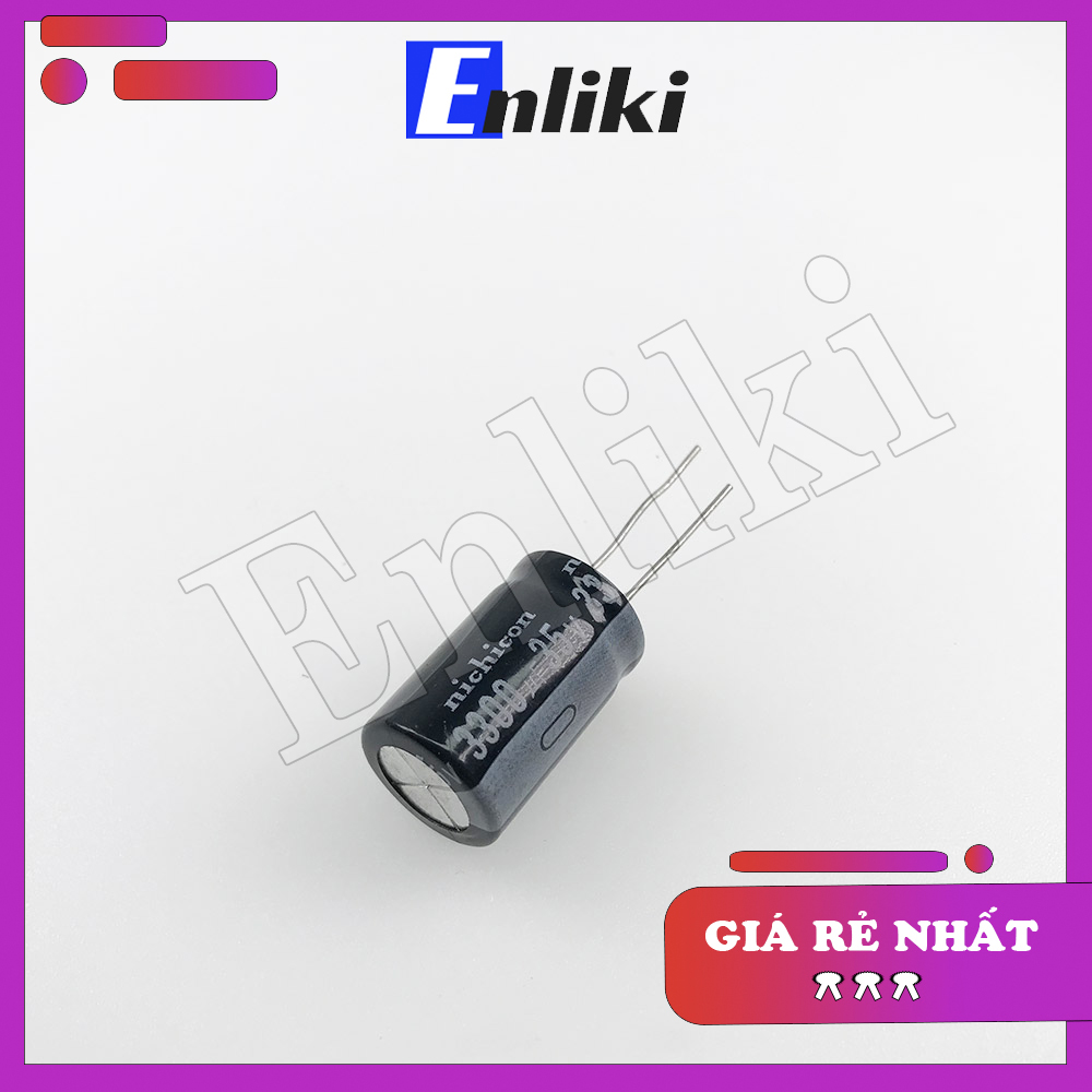 Tụ 3300uF 35V kích thước 16x30mm