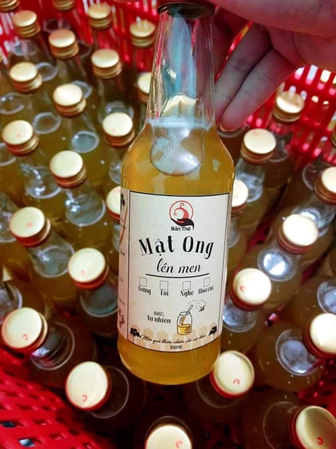 MẬT ONG LÊN MEN- BẢN THỔ
