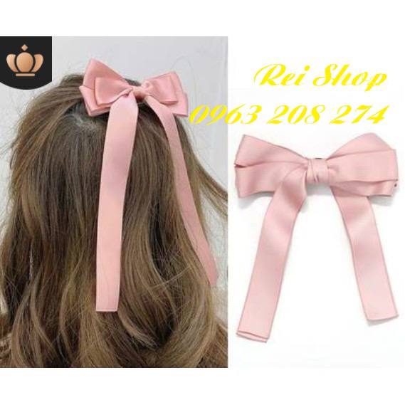 Kẹp tóc hình nơ - Kẹp tóc Lolita nhiều màu