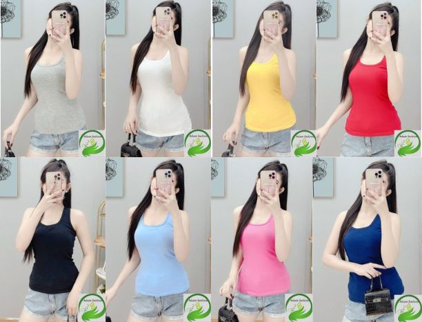 Áo thun ba lỗ nữ áo thun 3 lỗ nữ thun cotton free size , có sze đại từ 35-75kg Adam_fashion