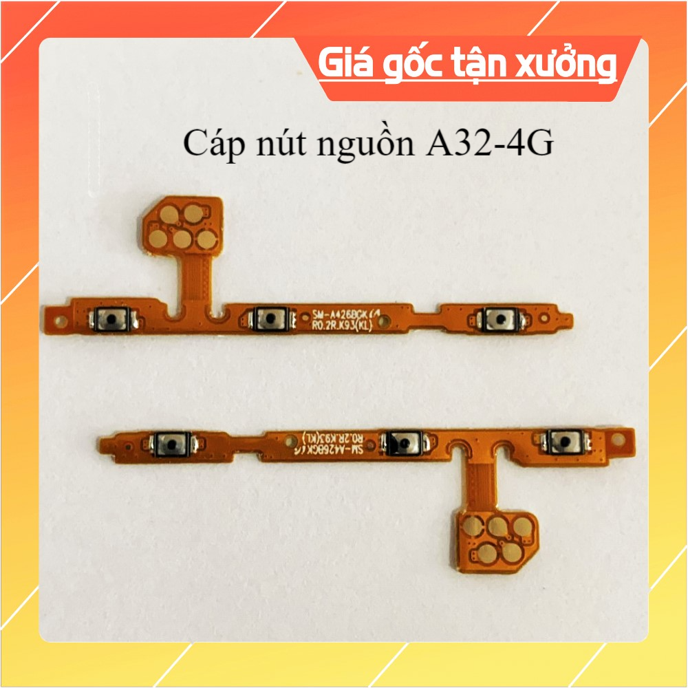 Dây nút nguồn + âm lượng samsung a01 / a02s / a32 4g
