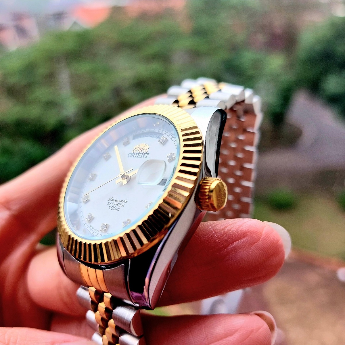 Đồng hồ nam cơ automatic Orient máy Nhật cao cấp