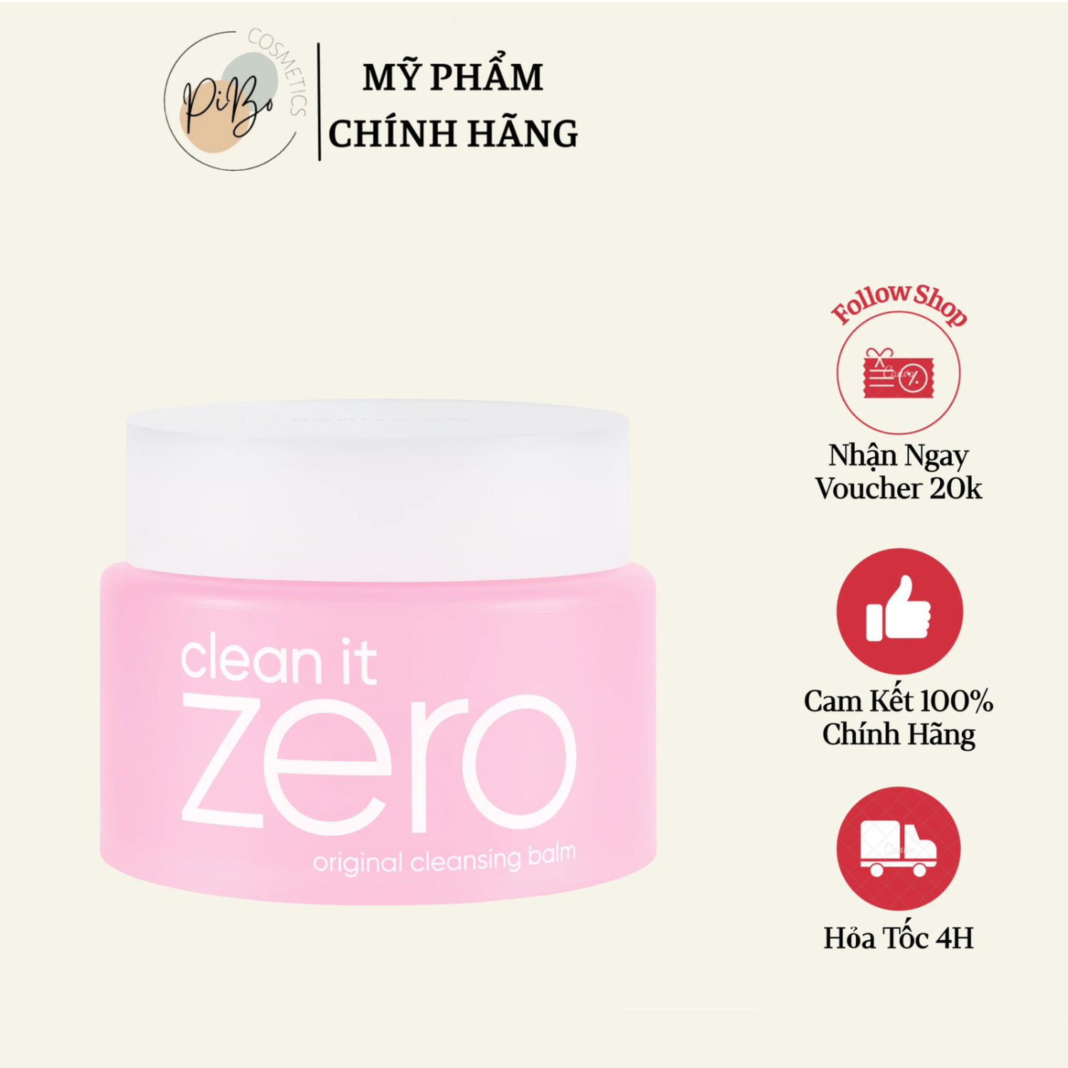 Sáp Tẩy Trang Banila Co Clean It Zero Cleansing Balm Original (Mẫu Mới 2024) - 100ml
