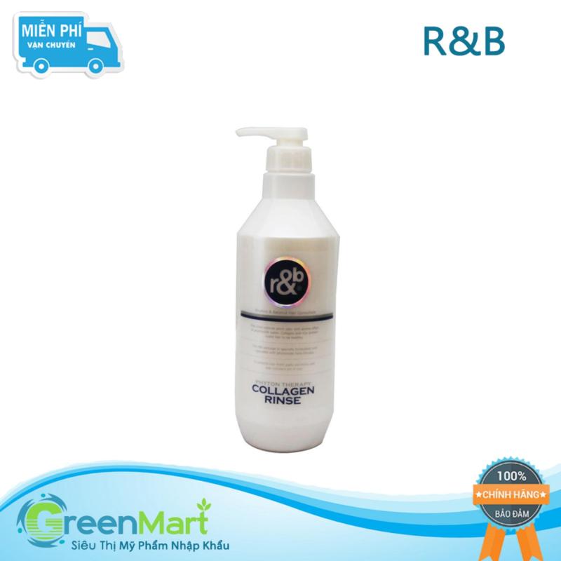 Dầu xả tóc Collagen cho tóc bóng mềm Hàn Quốc R&B Collagen Rinse 450ml nhập khẩu