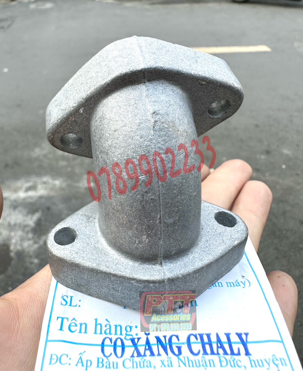 CO XĂNG NHÔM XE CHALY