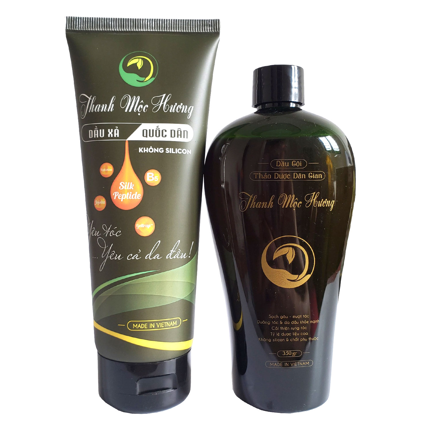 Combo Dầu Gội & Dầu Xả Thanh Mộc Hương