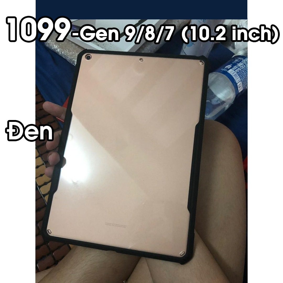 [Hỏa Tốc HCM] Ốp lưng XUNDD iPad 10.2 inch / iPad Gen 9/ 8/ 7 (BEETLE SERIES) Chống shock, Mặt lưng trong suốt, Viền TPU