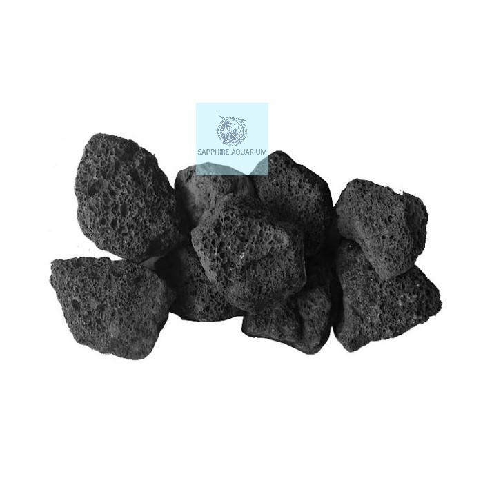 Đá đen Gia Lai cho bể cá - 1kg