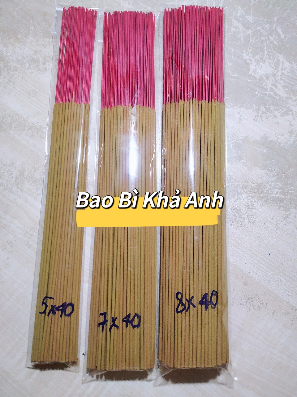 TÚI KIẾNG KEO đựng nhang có keo dán (1kg)