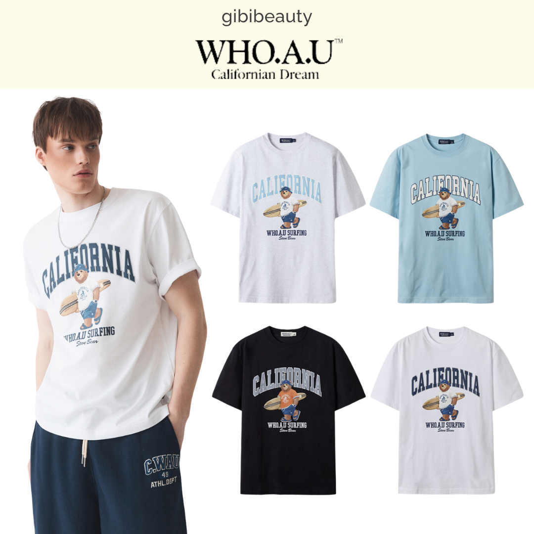 [SẴN] Áo thun WHO.A.U gom sale 70%