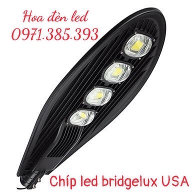 Đèn đường led 200W chiếc lá