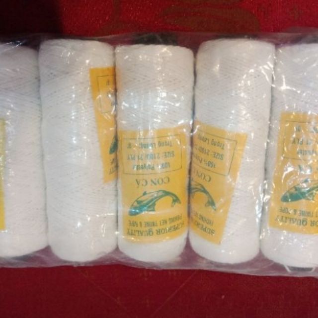 Dây nhợ (thả diều, câu cá) - Lốc/ 5 cuộn