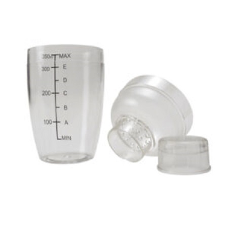 Bình lắc shaker nhựa dung tích 350ml