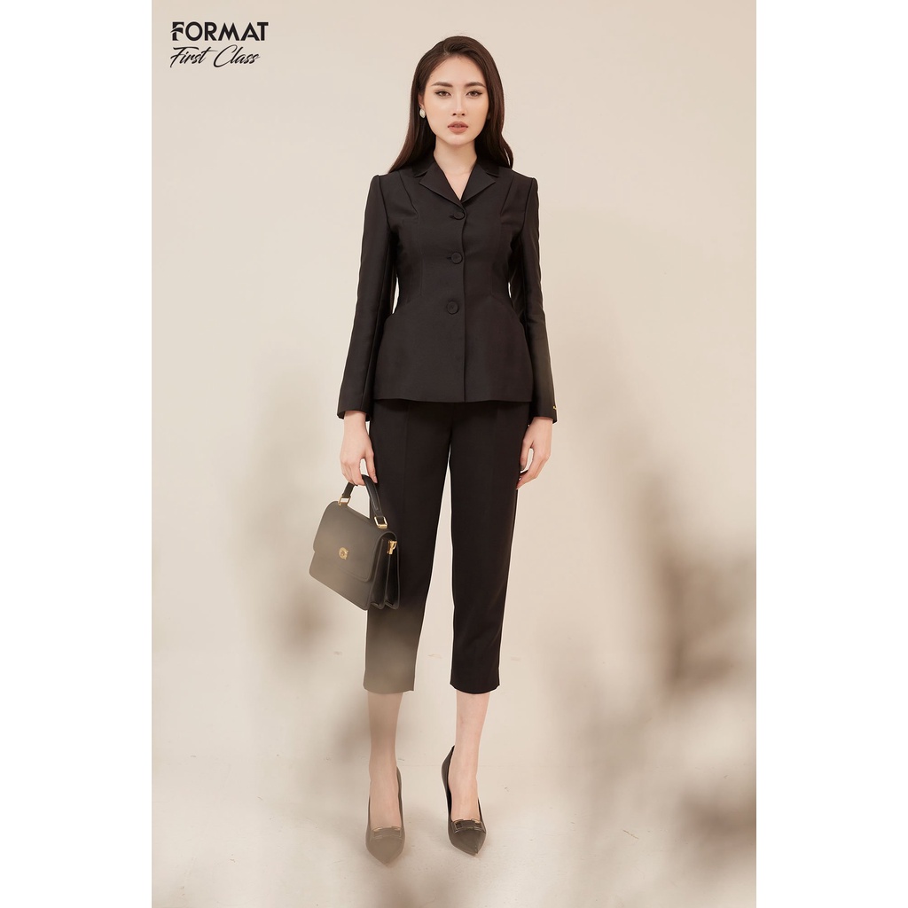 Áo vest nữ FORMAT cao cấp 2 lớp dài tay A959-954J