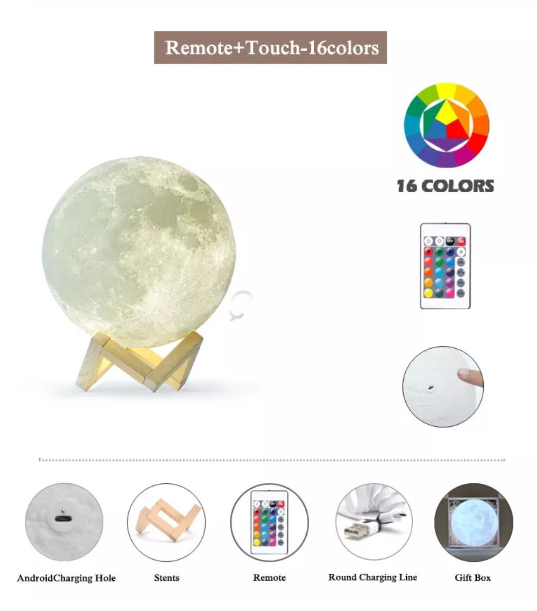 Đèn ngủ mặt trăng nghệ thuật, đèn led cảm biến đa dạng màu sắc, đèn ngủ để bàn , đèn trang trí độc đáo nhiều kích thước, đèn làm quà tặng, đèn trang trí sự kiện, den ngu de ban, den ngu trang tri.