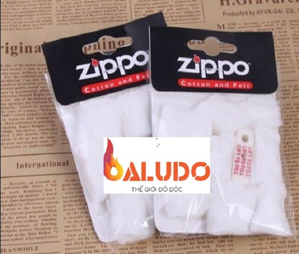 COMBO 3 MÓN ZIPPO ( BÔNG GÒN - BÔNG CHẶN XĂNG - TIM)