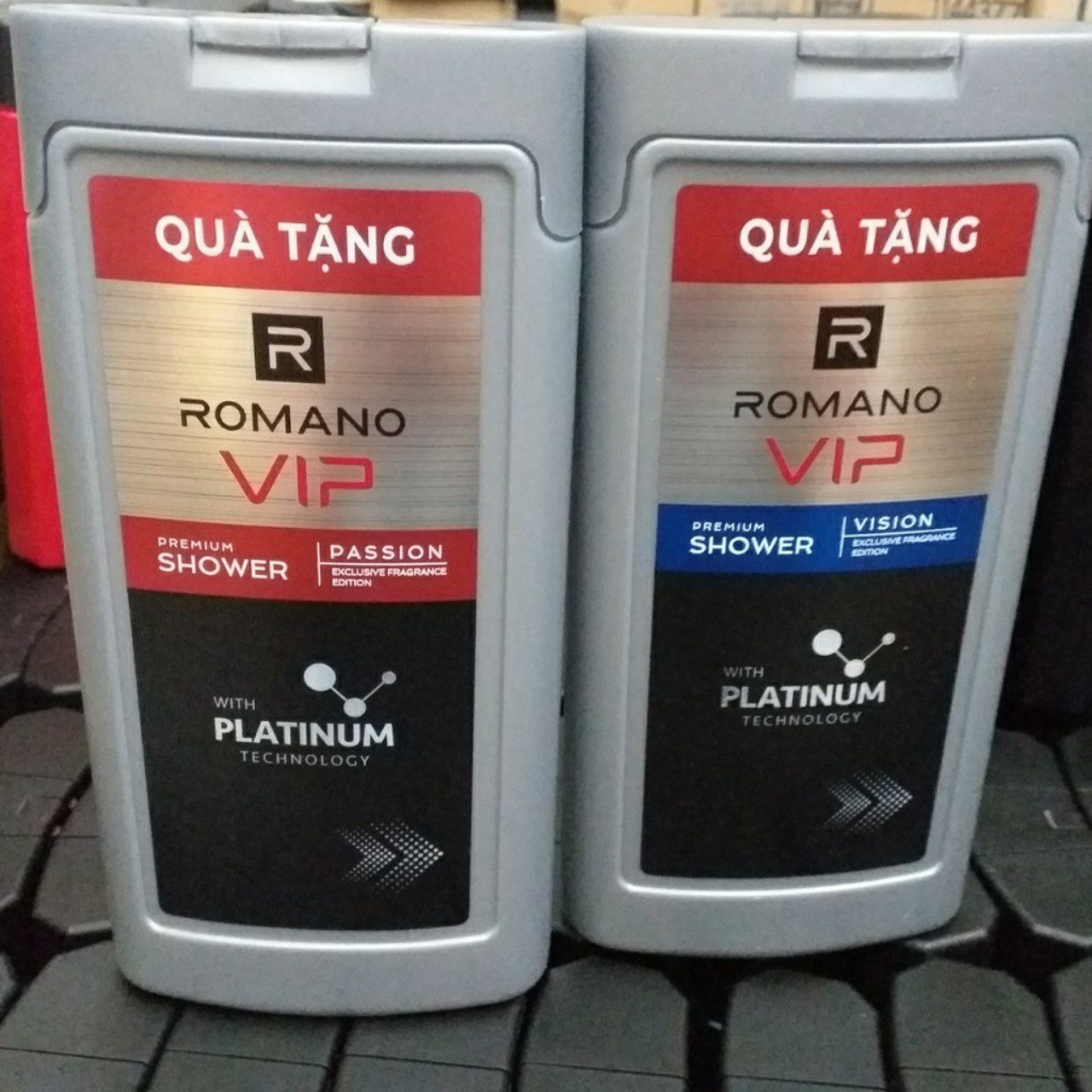 2 Chai Sữa tắm nước hoa cao cấp Romano Vip 150g (Hàng khuyến mãi)