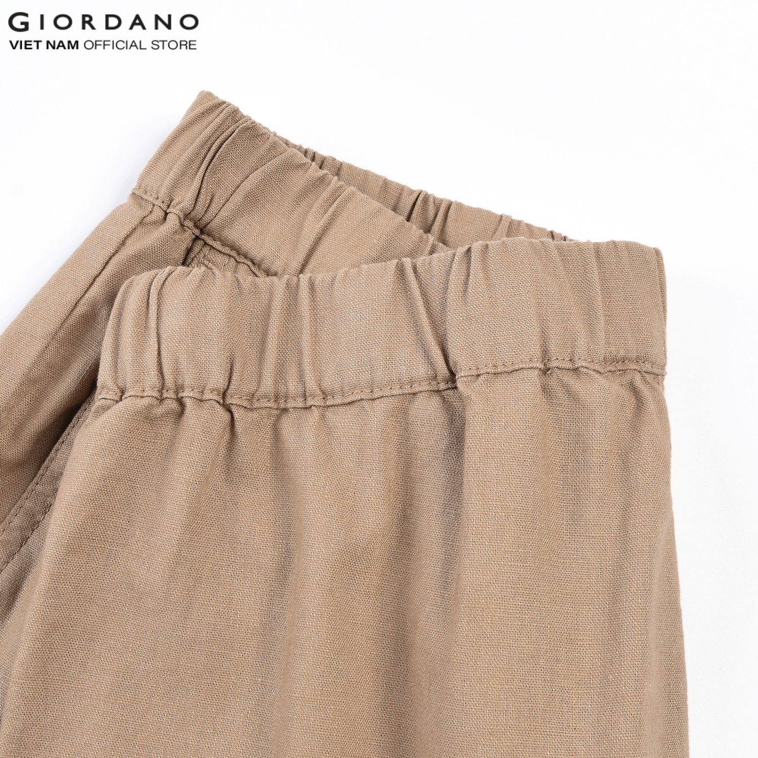 Quần Lửng Linen Capri Nữ Giordano 05420228