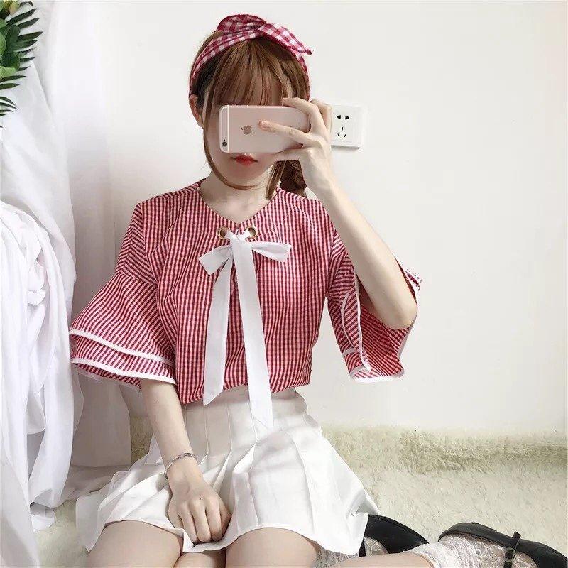 ÁO VOAN KIỂU CỘT NƠ TTS0012