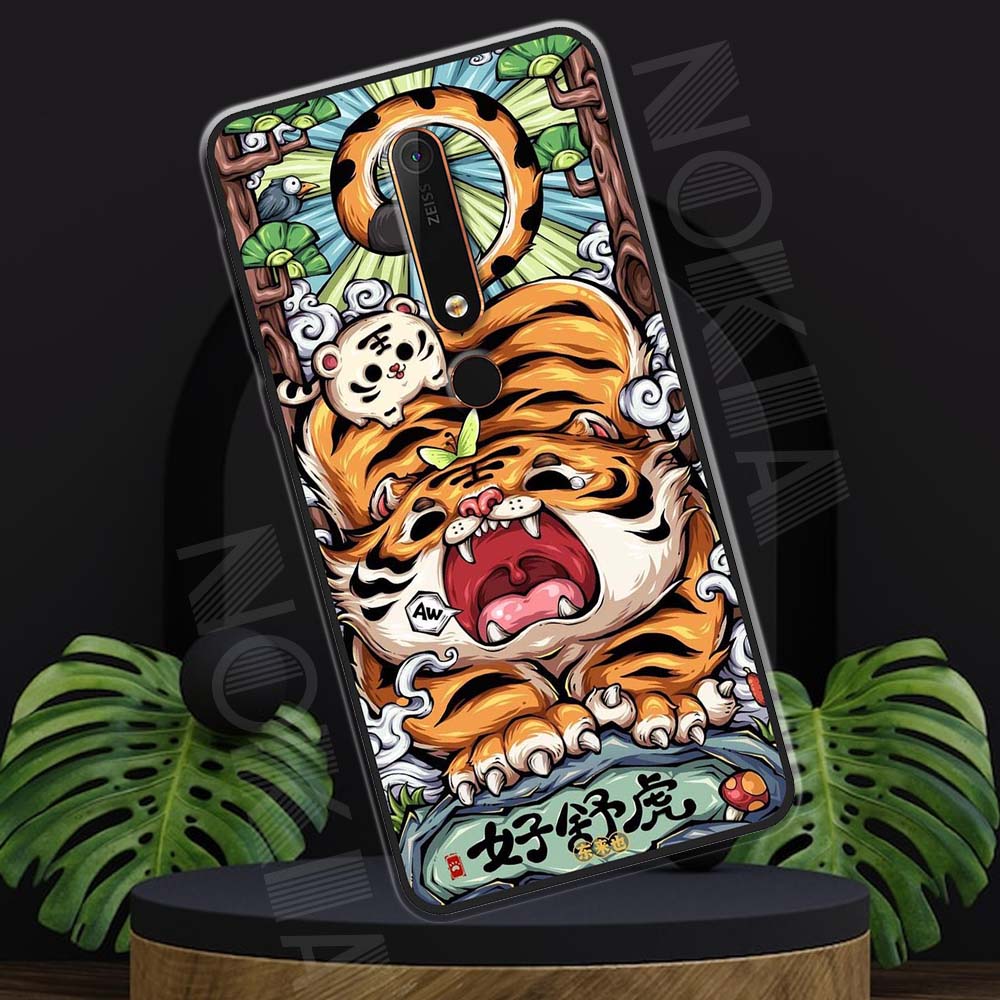 Ốp lưng Nokia 6.1, Nokia 6 (2018) mẫu BST Con giáp TPU