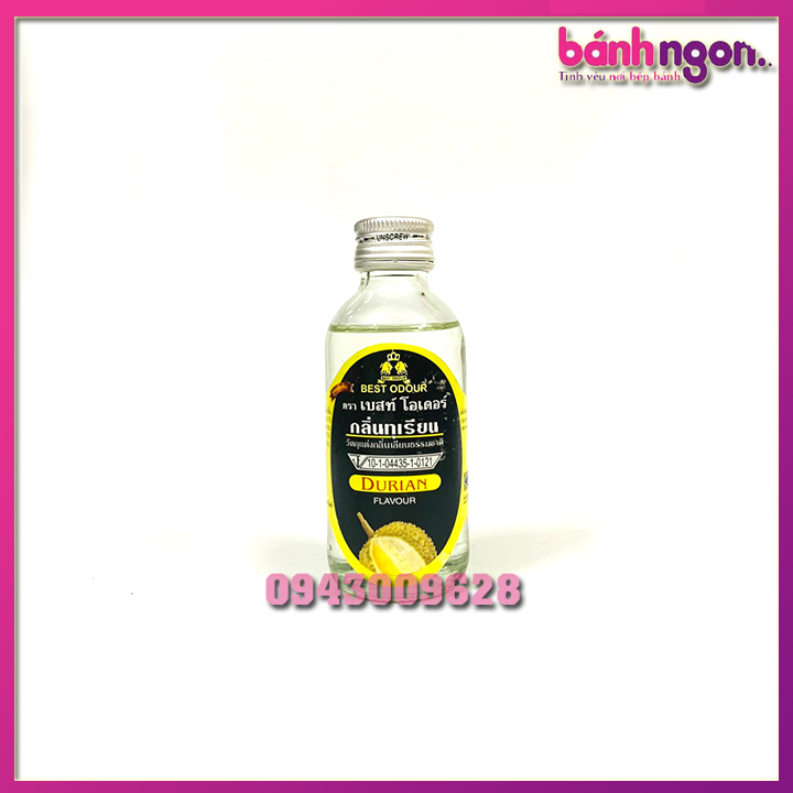Tinh Chất Thái Best Odour Dùng Cho Thực Phẩm Tạo Hương Sầu Riêng/Tinh Dầu Thái Best Odour Hương Sầu Riêng 60ml