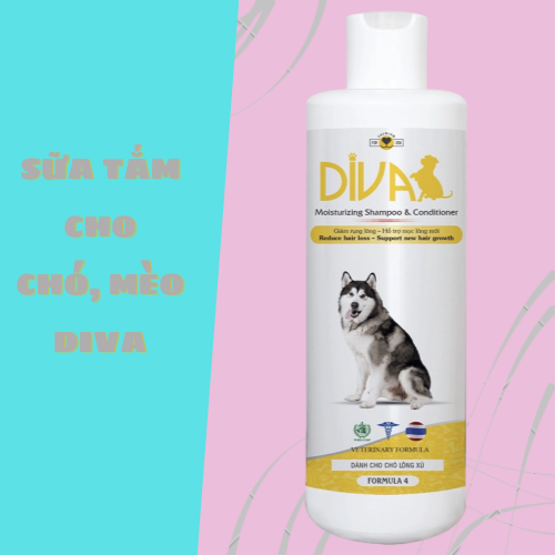 Sữa tắm cho chó diva cao cấp siêu thơm 400ml & 260ml
