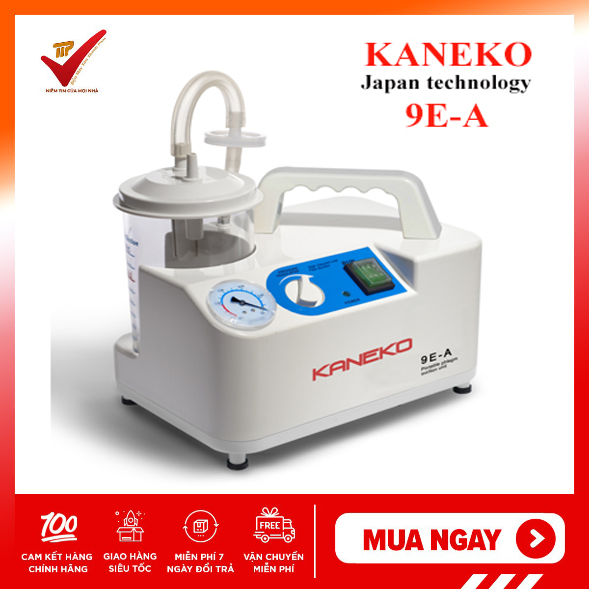 Máy hút dịch một bình KANEKO 9E-A