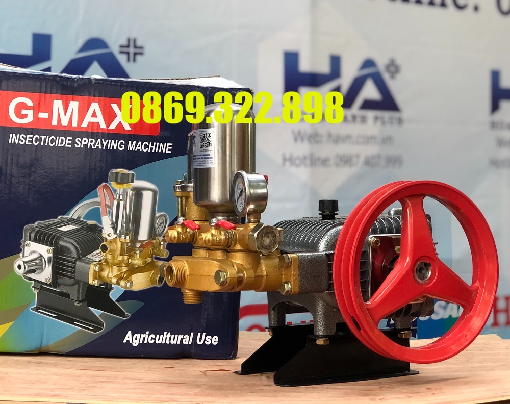 Đầu Phun Xịt Áp Lực 1Hp Gmax GM-26TT