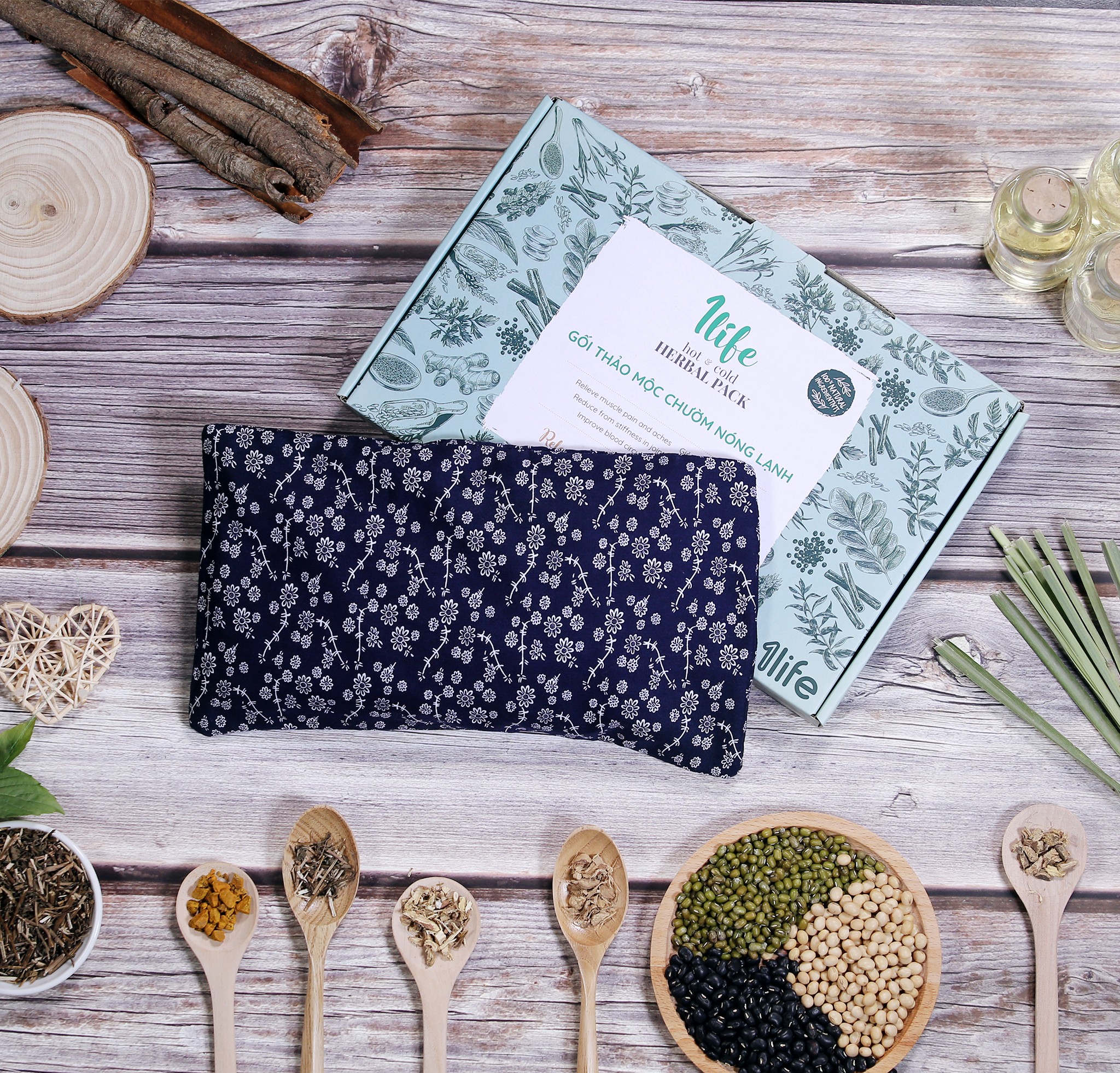GỐI THẢO MỘC CƠ BẢN 1LIFE HERBAL PACK