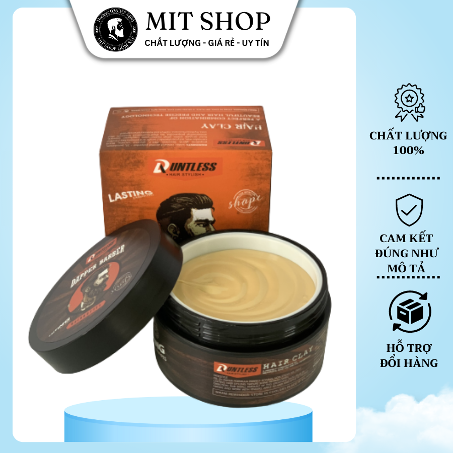 Sáp Vuốt Tóc DAPPER BARBER Chính Hãng 100ml [ẢNH TỰ CHỤP - HÀNG NGON]