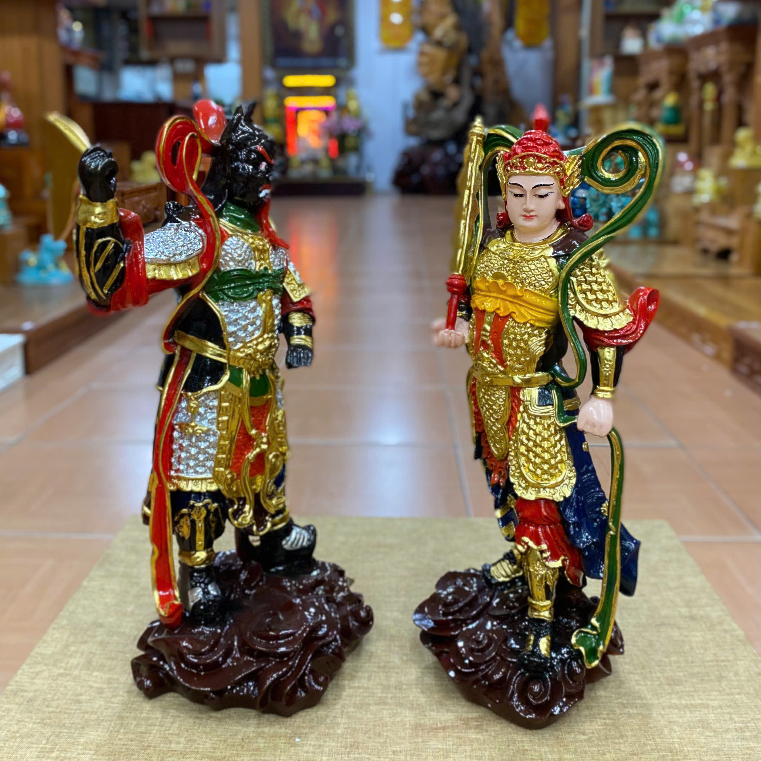 Tượng Tiêu Diện Hộ Pháp Cao 40 cm