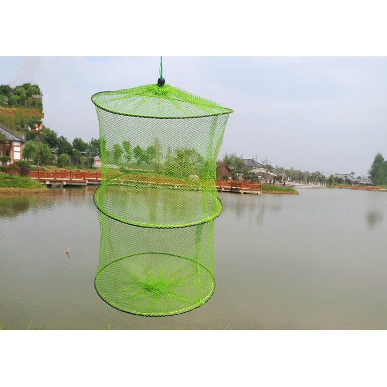Giỏ Đựng Cá,Tôm,Tép - 3 vành siêu rẻ phụ kiện câu cá
