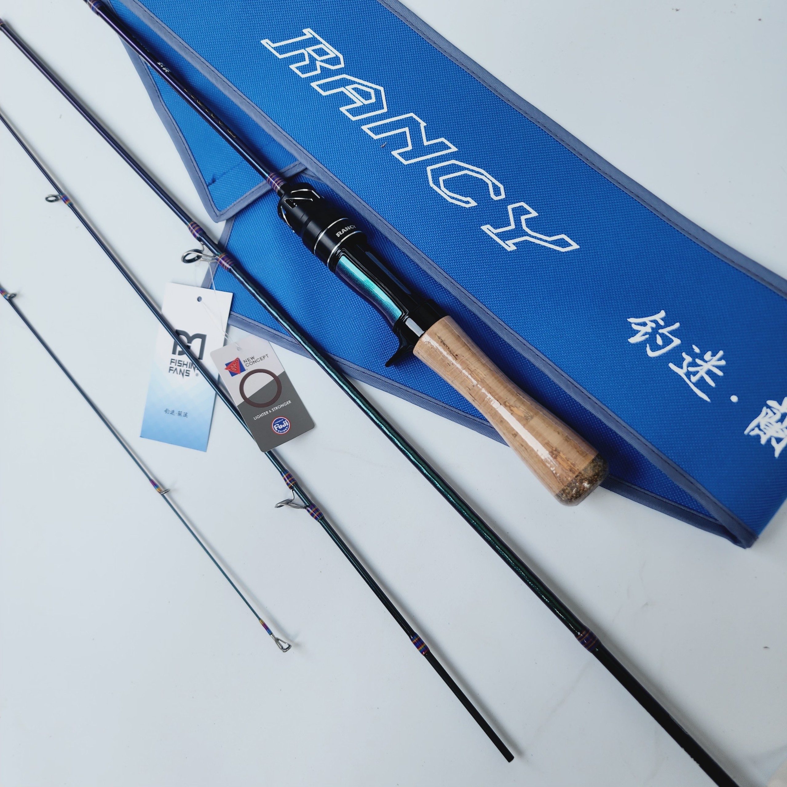 Cần Lure UL Cao Cấp Rancy Khoen Full Fuji Oring