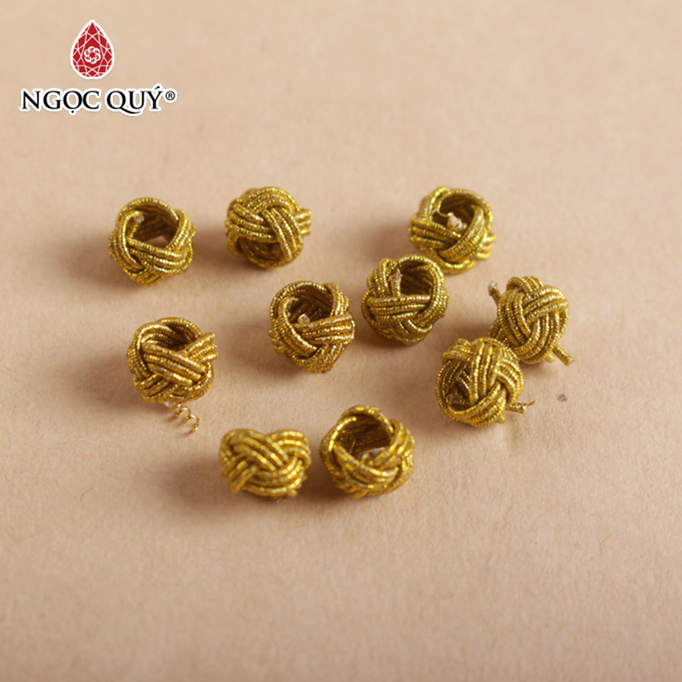 Combo 5 nút thắt 8mm - Ngọc Quý Gemstones