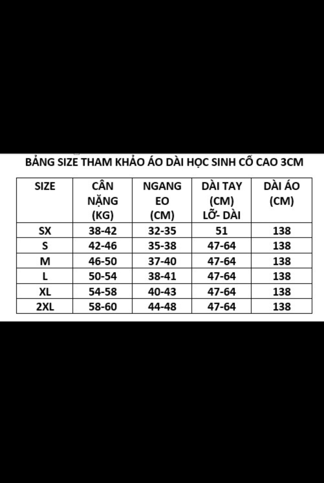 Áo dài trắng học sinh lụa tằm cao cấp có lót trước