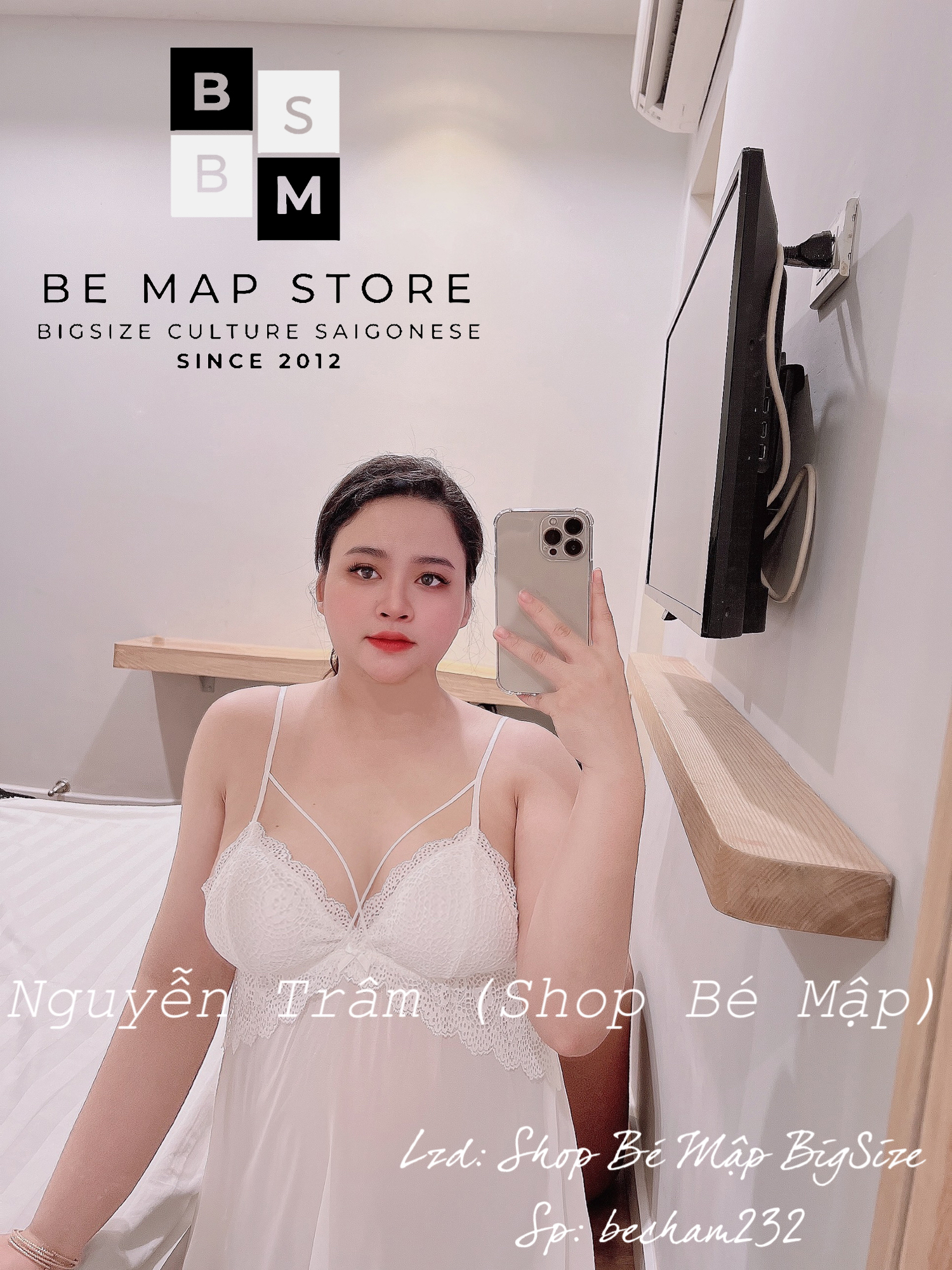 Set Bộ Ngủ Sexy 3 Món BigSize 50-75Kg [Hình Thật Chính Chủ]