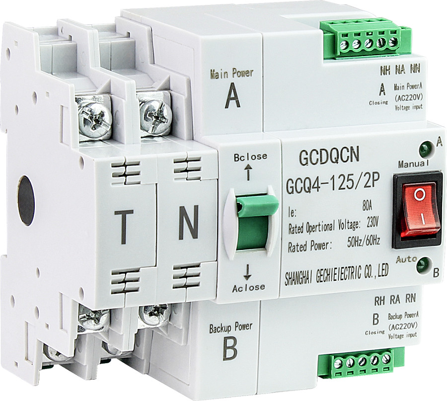 ATS Cầu dao đảo chiều tự động ATS 220V-80A - ATS-80A