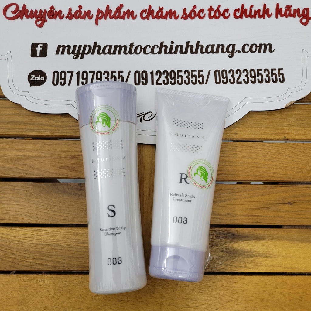 Dầu gội xả 003 number three muriem a-r 250ml-200ml