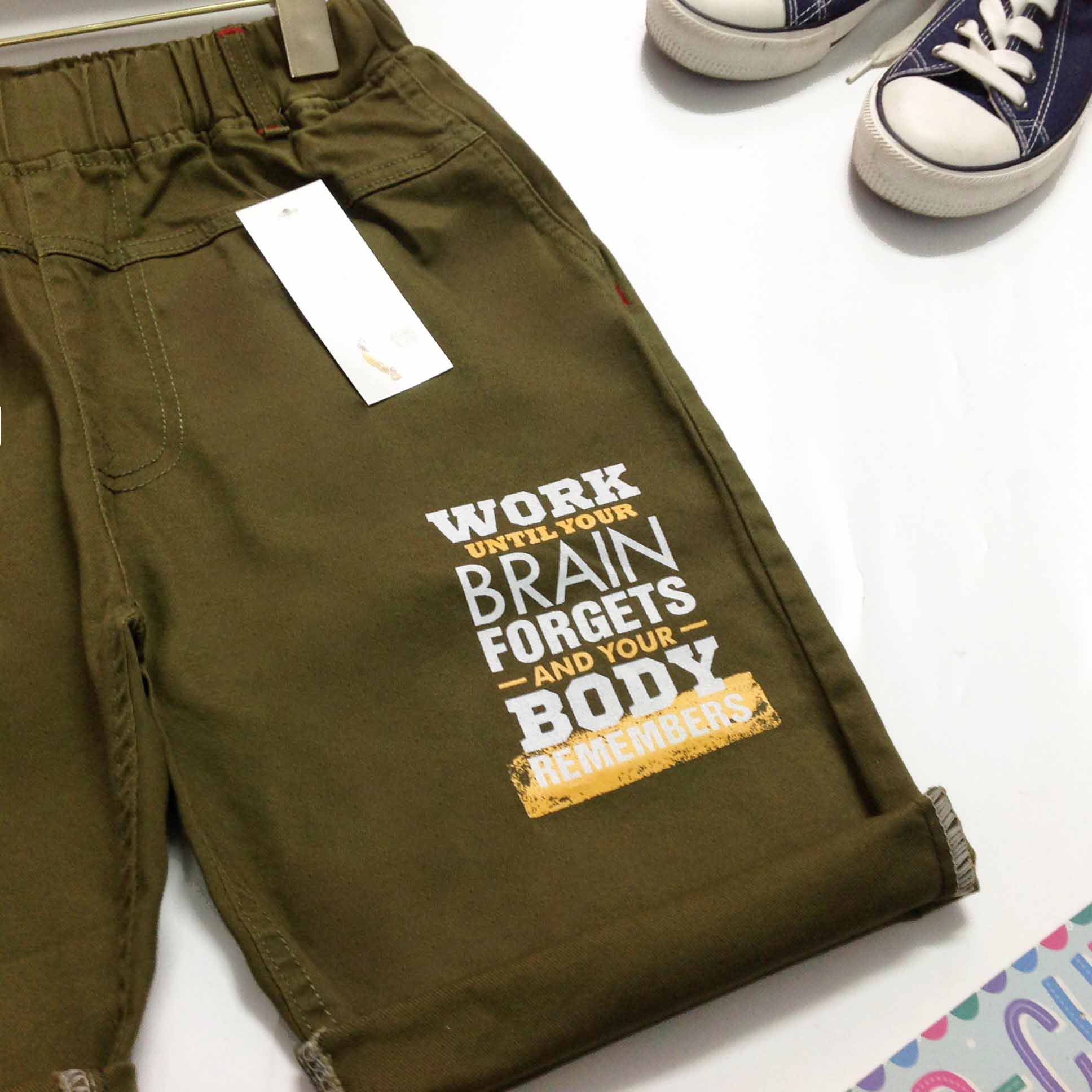 QUẦN SỌT KAKI BÉ TRAI SIZE 34-47KG