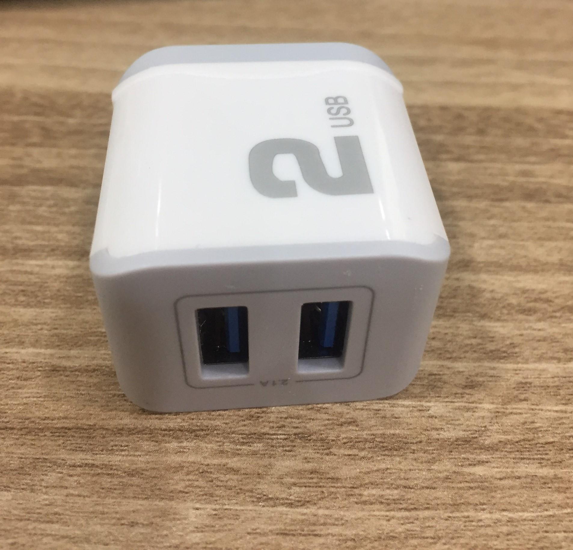 Củ sạc nhanh 2 cổng USB